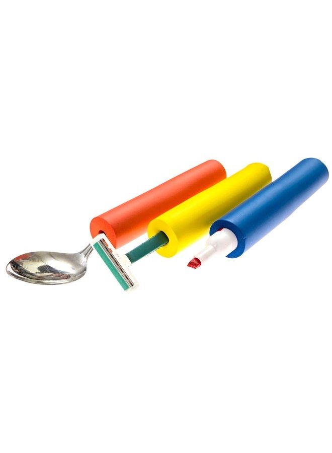 IMPRESA [6 Pack] Foam Grip Tubing/Foam Tubing - 3 Sizes - Ideal Grip Aid for Utensils, Tools and More - No BPA/Phthalate/Latex - Image 1