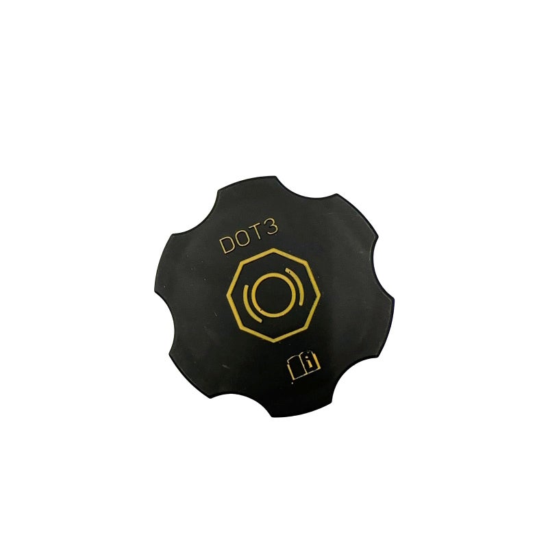 Suitable for Dot3 brake fluid cover for Buick Chevrolet models, master cylinder reservoir cover (20760280) black - Image 2