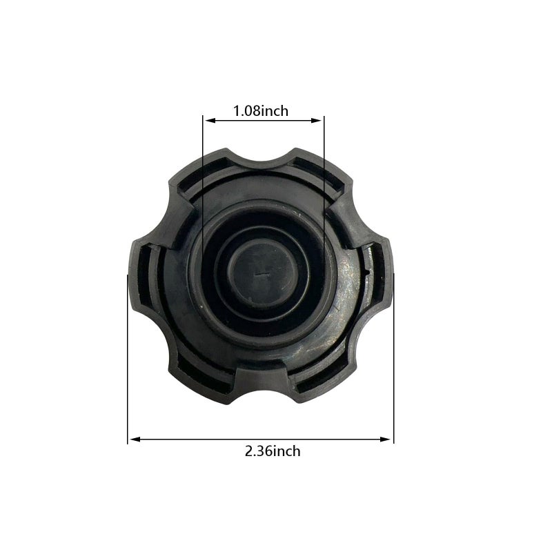 Suitable for Dot3 brake fluid cover for Buick Chevrolet models, master cylinder reservoir cover (20760280) black - Image 3