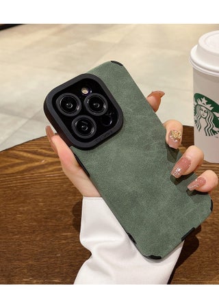 Luxury PU Leather iPhone 16 Pro Case – Shockproof Lambskin Protective Cover for Men & Women, with Camera Lens Protection, Slim & Durable, Anti-Scratch & Impact-Resistant - pzsku/Z39CCE504E6E4DB590C80Z/45/1744815724/008f5f08-bdd6-4124-8ed6-bc5690119149