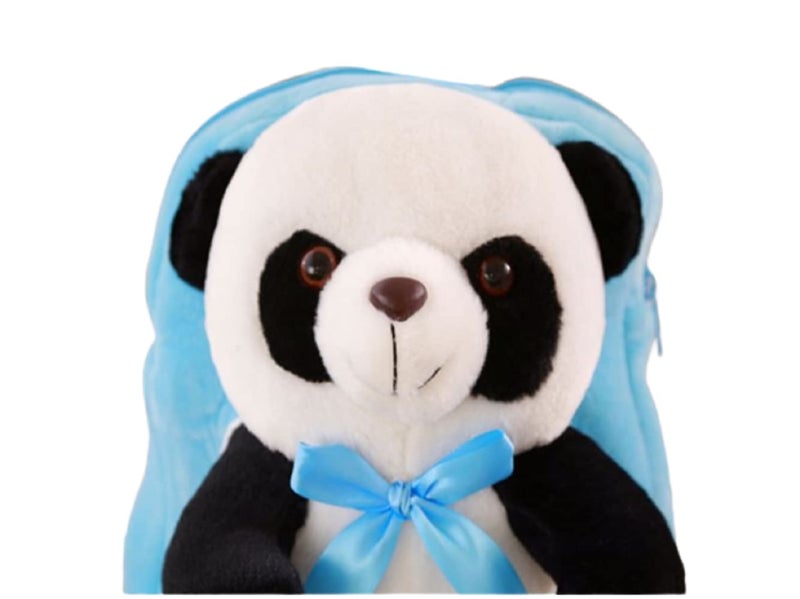 Frantic Kids Soft Animal Cartoon Travelling School Bag Soft Plush Standard 1 Compartment Backpack Boys Girls For 2 To 5 Years Boys/Girls Nursery, Preschool, Picnic(Fullbody_Skypanda), Medium, 10 Litre - Image 3
