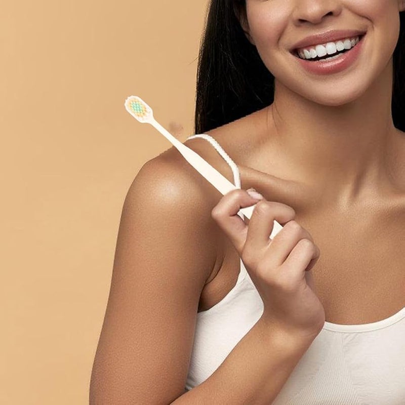 9Pcs Soft Bristles Manual Toothbrush Wide Thin Head For Adults Gentle Gum Care - Image 5