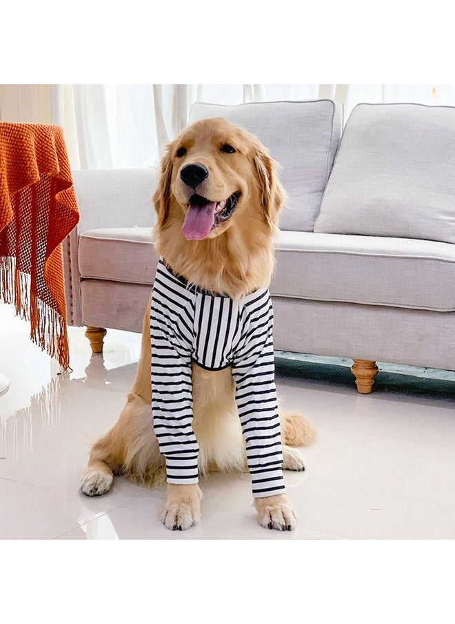 Zerodis Zerodis Dog Front Legs Recovery Sleeve,Dog Front Legs Recovery Suit After Surgery Dog Elbow Protector Cone Collar Alternative to Stop Licking Leg Wounds (L)  - Image 3