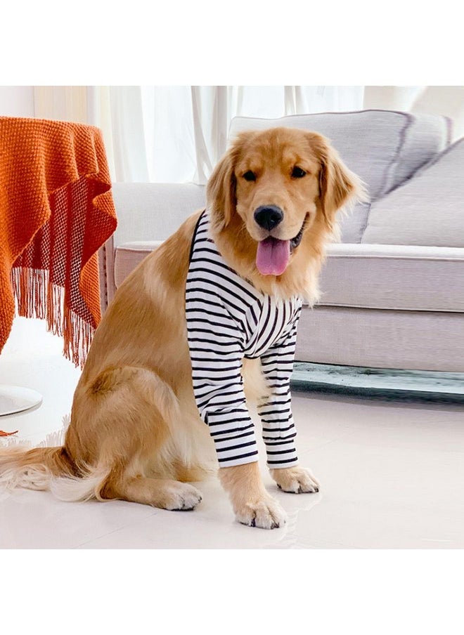 Zerodis Zerodis Dog Front Legs Recovery Sleeve,Dog Front Legs Recovery Suit After Surgery Dog Elbow Protector Cone Collar Alternative to Stop Licking Leg Wounds (L)  - Image 2