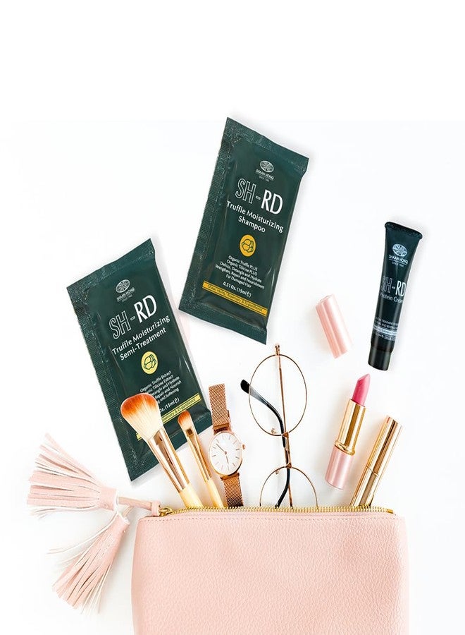 Sh Rd SH-RD Moisture Boost Collection for Travel & Trial | Truffle Shampoo and Conditioner, Protein Cream | Hotel Size Set for Dry, Frizzy Hair - Image 5