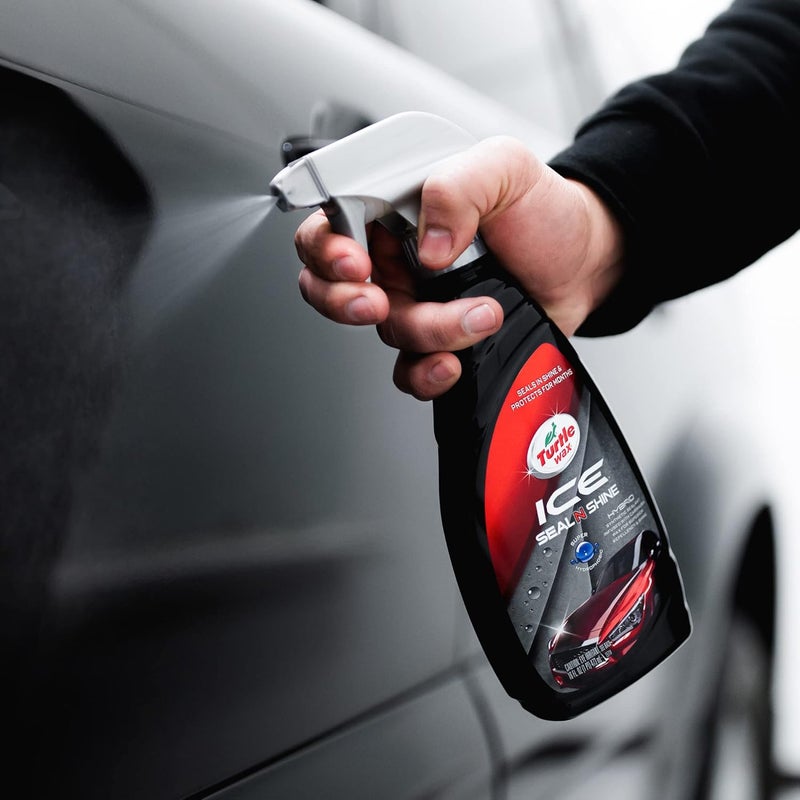 TurtleWax Turtle Wax Seal 'n' Shine Spray Car Wax Sealant, High Shine, Pack of 1, Can Use on Wet or Dry Cars with Carnauba Wax for Mirror Shine, Streak-Free, Long Lasting Protection - Image 5