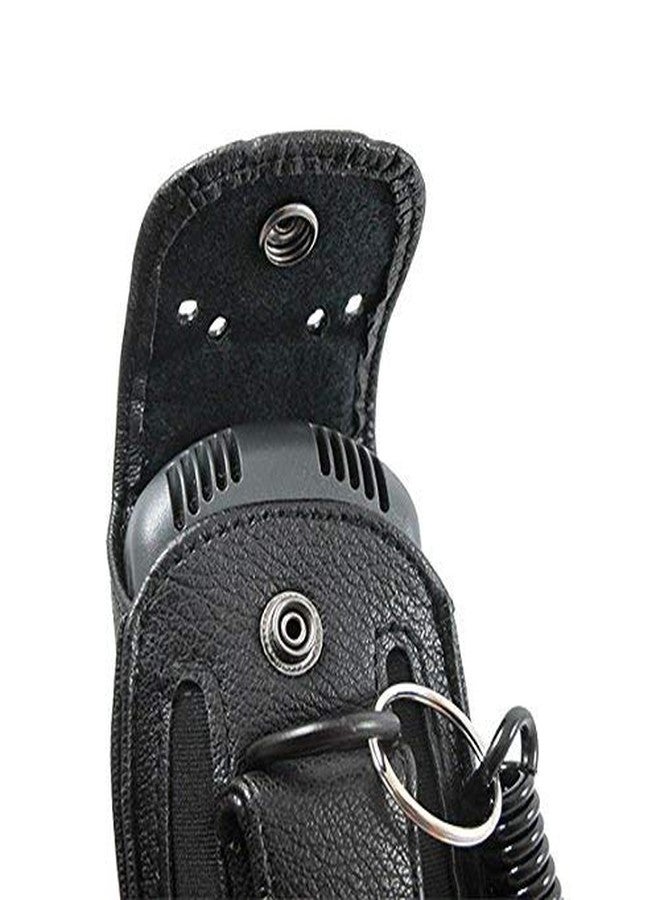 Artisan Power Black Vinyl Holster for Polycom SpectraLink Netlink i640 | with Metal Belt Clip | Best with PTX110, PTX140, PTX151, RNP2400, 3626, 3636 | Matches OEM Part Number PTO601 - Image 5