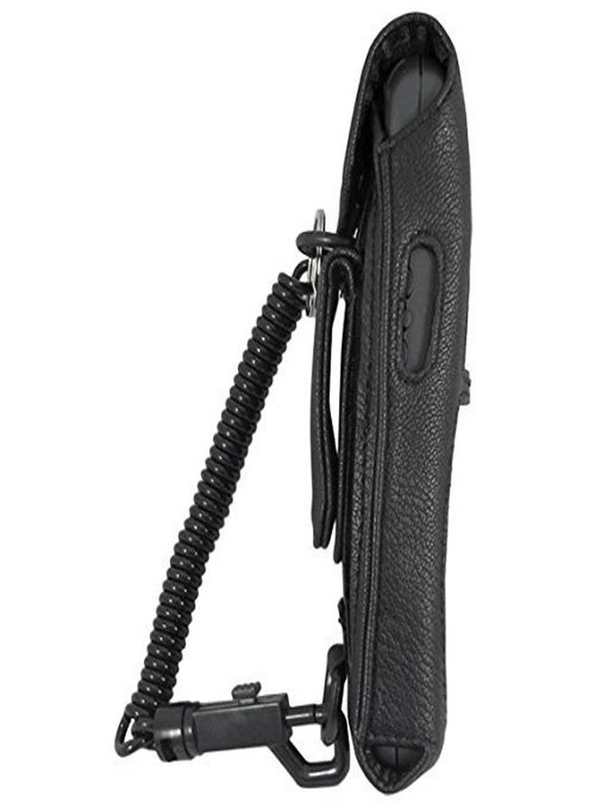 Artisan Power Black Vinyl Holster for Polycom SpectraLink Netlink i640 | with Metal Belt Clip | Best with PTX110, PTX140, PTX151, RNP2400, 3626, 3636 | Matches OEM Part Number PTO601 - Image 3