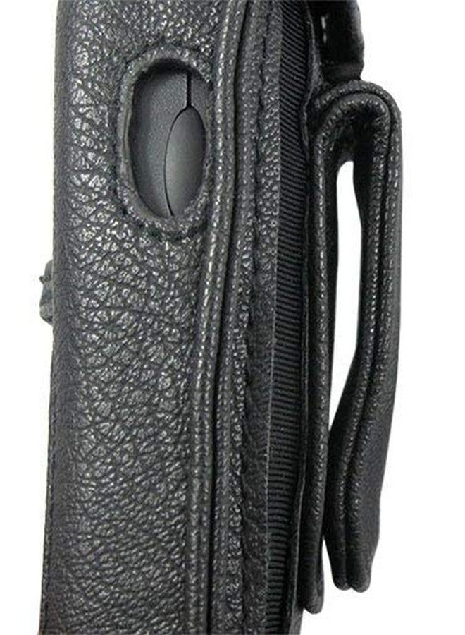 Artisan Power Black Vinyl Holster for Polycom SpectraLink Netlink i640 | with Metal Belt Clip | Best with PTX110, PTX140, PTX151, RNP2400, 3626, 3636 | Matches OEM Part Number PTO601 - Image 4