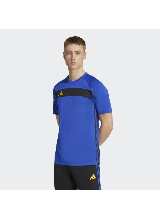 Adidas TIRO ES JSY         SELUBL/BLACK/CREYEL - Image 3