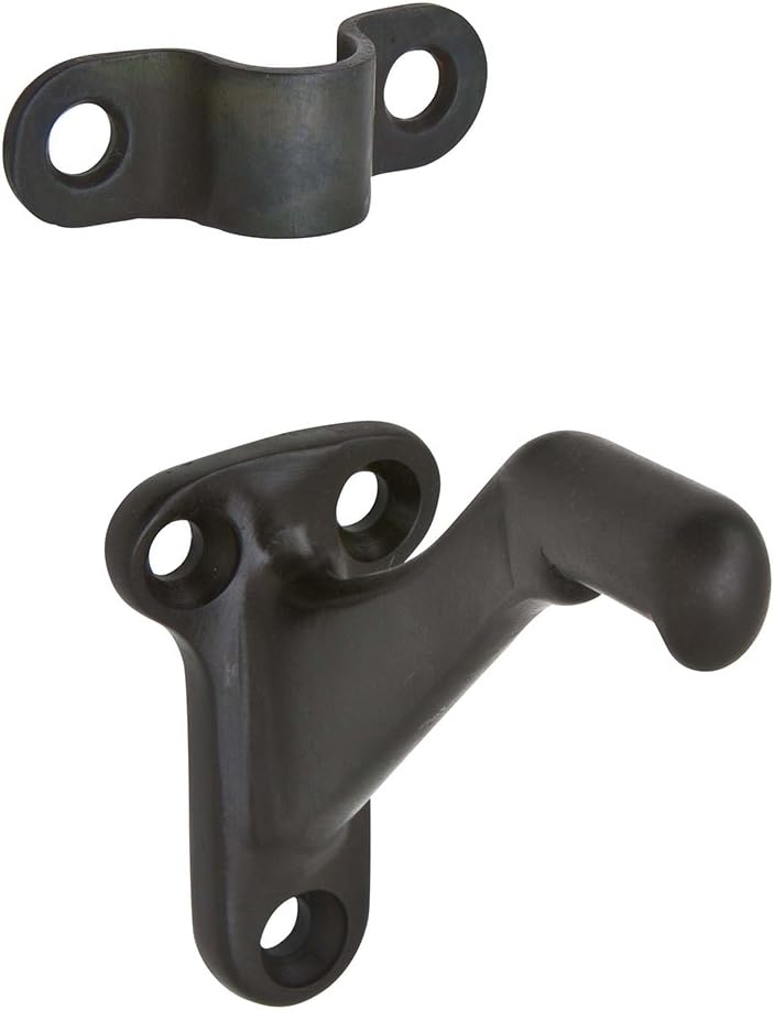 Ives by 059A10B Hand Rail Bracket, Black