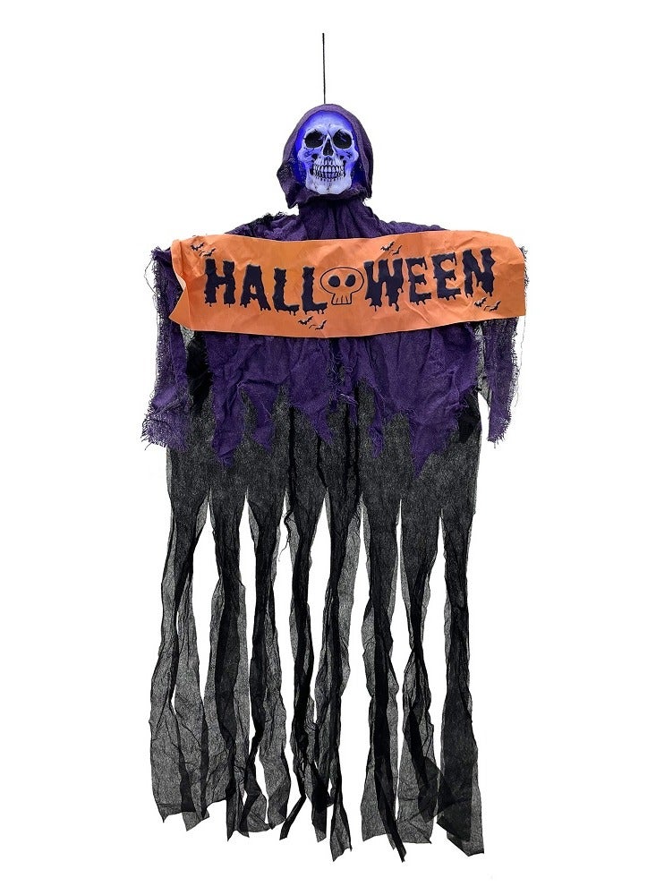 Party Magic Hanging Reaper With Lights 55x12x120cm - Image 2