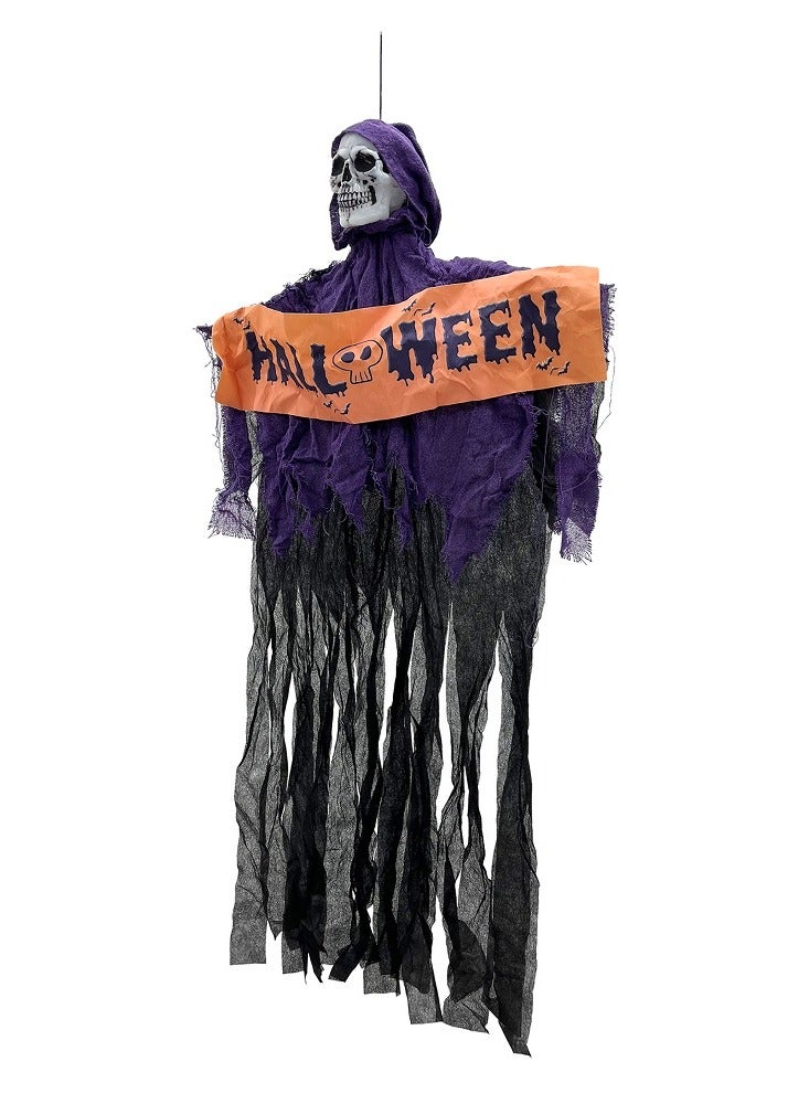 Party Magic Hanging Reaper With Lights 55x12x120cm - Image 3