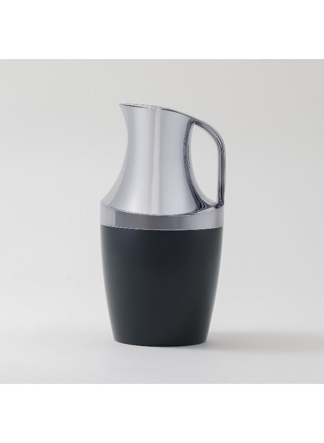 Dallaty 1L Stainless Steel Vacuum Flask In Black - Image 1
