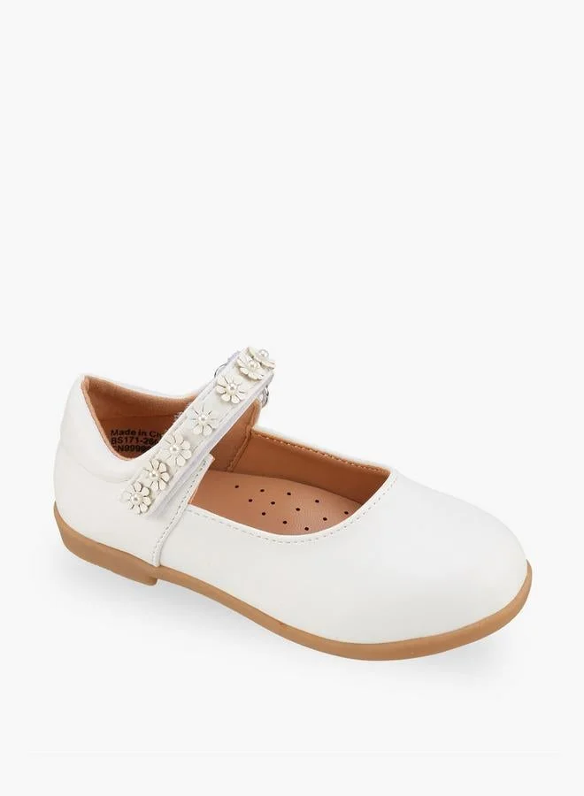 فلورا بيلا من شو إكسبرس Girls Hook & Loop Mary Jane Shoes