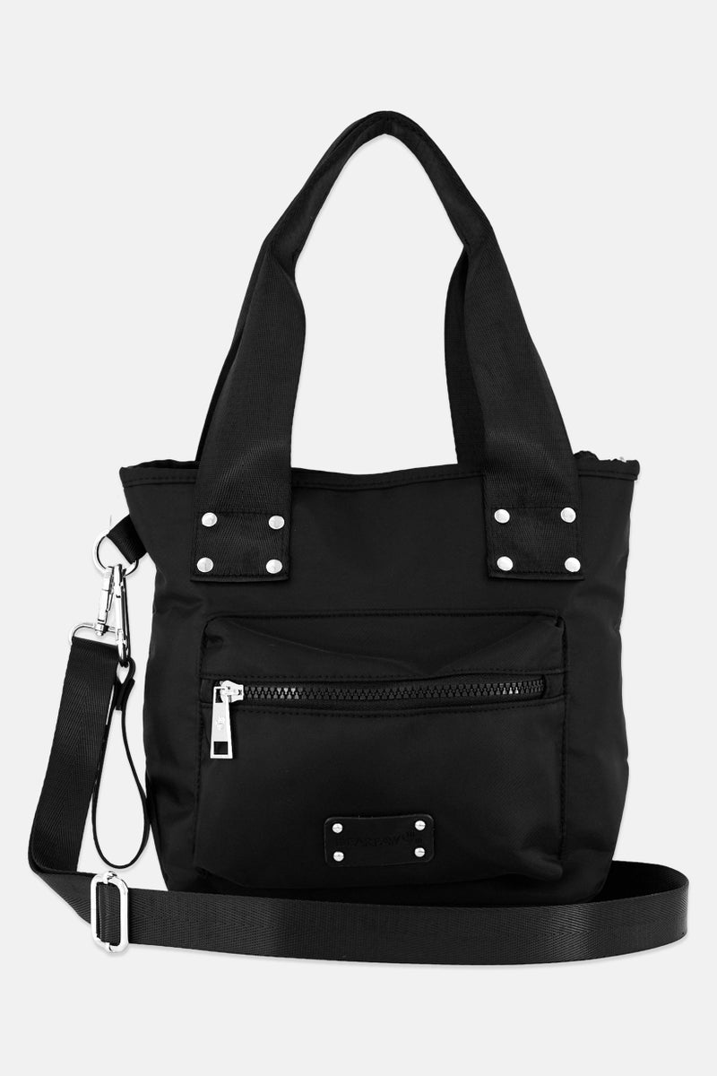Bearpaw Women Brand Logo Mini Tote Bag, Black  - Image 1