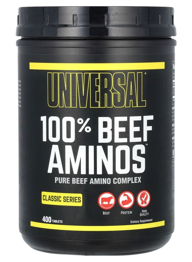 UNIVERSAL Classic Series 100% Beef Aminos 400 Tablets