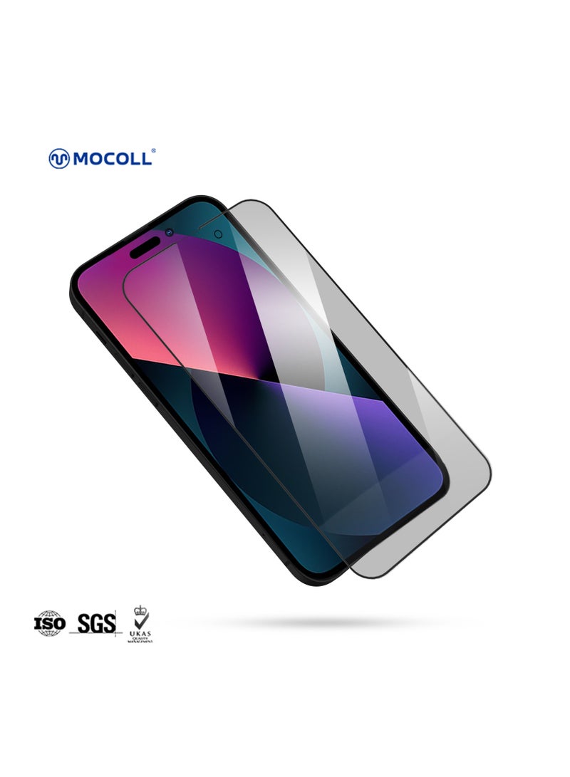 mocoll screen protector iPhone 14 pro max black privacy - Image 3