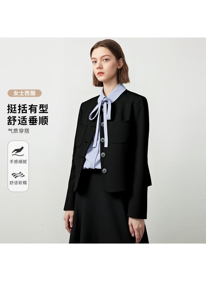 Fapai Women's Blazer Fashionable And Versatile Professional Commuting Easy Care High-end Sense - Image 2