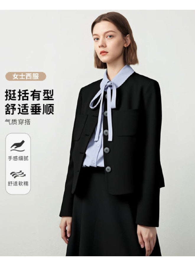 Fapai Women's Blazer Fashionable And Versatile Professional Commuting Easy Care High-end Sense - Image 1