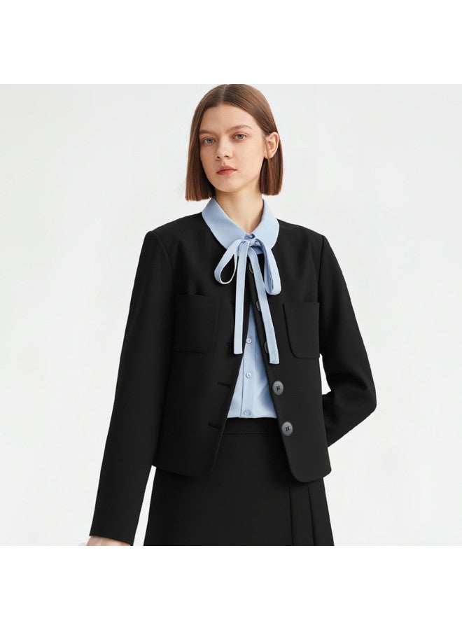 Fapai Women's Blazer Fashionable And Versatile Professional Commuting Easy Care High-end Sense - Image 5