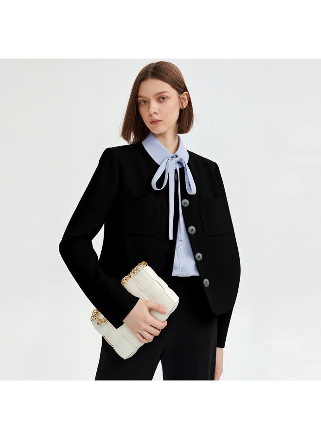Fapai Women's Blazer Fashionable And Versatile Professional Commuting Easy Care High-end Sense - Image 4