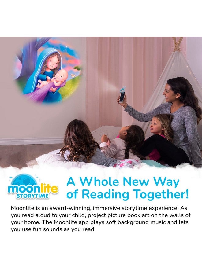 مونليت مجموعة قصص الكتاب المقدس للأطفال (4 قطع)، رقصة عيد الفصح، الأسود لا تكذب، حمل مريم الصغير، محادثات على السفينة، بكرات لجهاز عرض الكتب، هدايا تعليمية للأطفال - Image 3