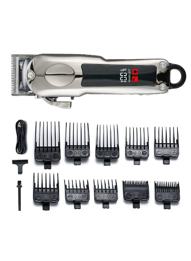 دينكس ماكينة قص الشعر DENX مع بطارية بسعة 1200 مللي أمبير قابلة لإعادة الشحن عبر منفذ USB - Image 3