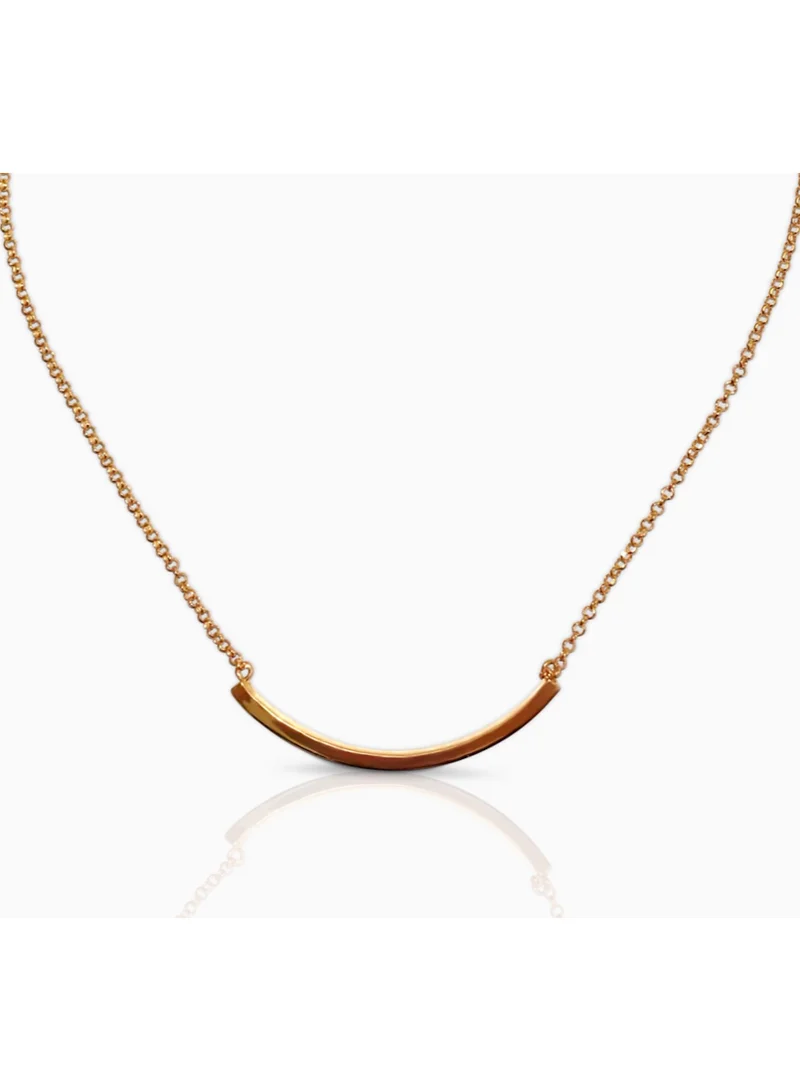 هزمير جولري Grassetto Necklace in Gold Plated Sterling Silver