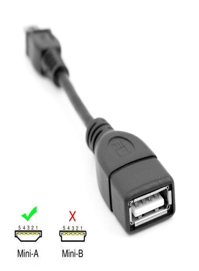 CY Cable VMC-UAM1 USB 2.0 OTG Cable Mini A Type Male to USB Female Host for Handycam PDA Phone - Image 4