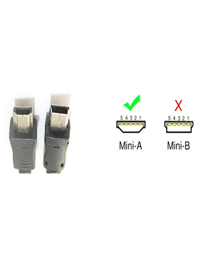 CY Cable VMC-UAM1 USB 2.0 OTG Cable Mini A Type Male to USB Female Host for Handycam PDA Phone - Image 5
