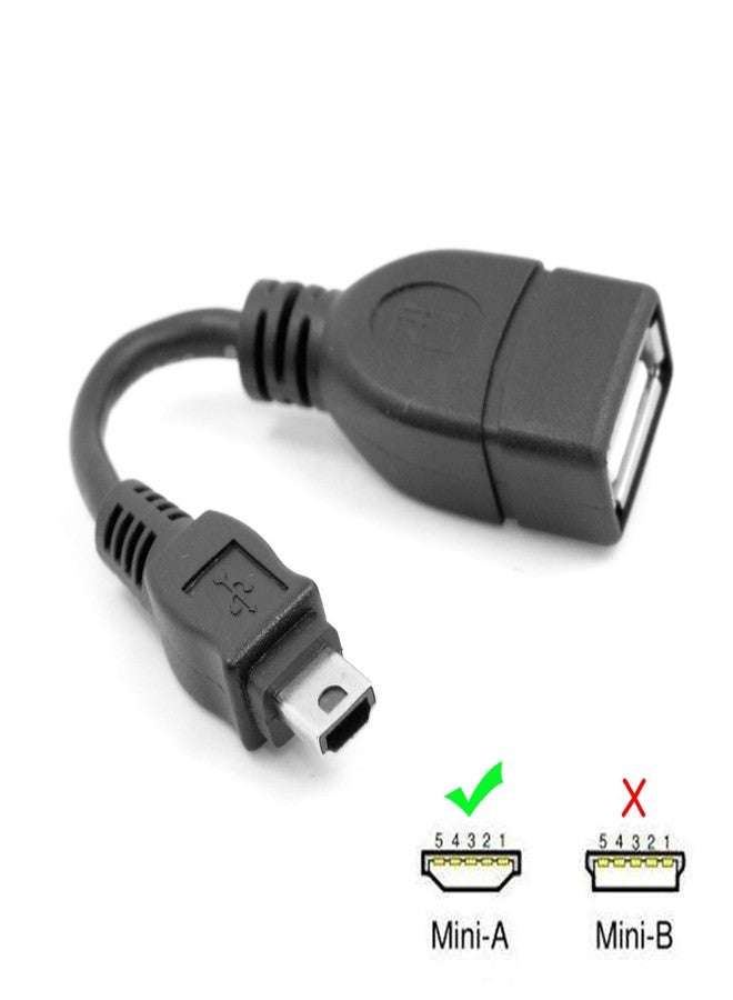 CY Cable VMC-UAM1 USB 2.0 OTG Cable Mini A Type Male to USB Female Host for Handycam PDA Phone - Image 2