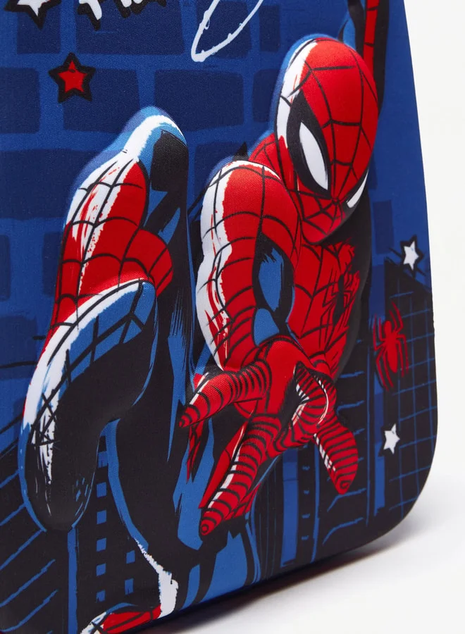MARVEL Spider-Man Print Backpack with Adjustable Shoulder Straps - 33x26x13 cms