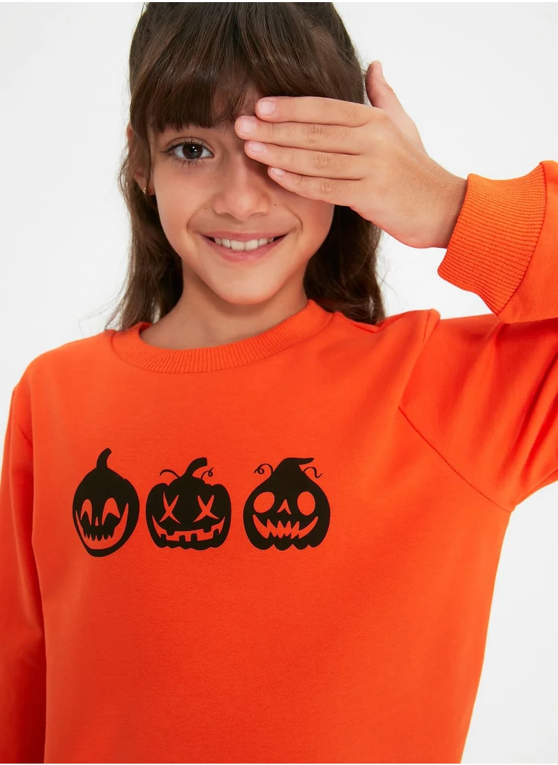 trendyol Kids Halloween Sweatshirt