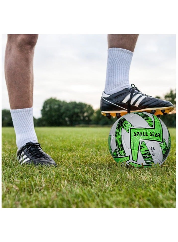 سبال كرة القدم كرة القدم لمباريات كأس العالم، أفضل كرة مقاومة للماء للاستخدام في الأماكن المغلقة/الخارجية للتدريب الاحترافي ومطابقة الرجال والنساء للشباب والكبار - Image 4