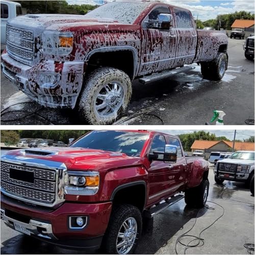 Wash Chems Pro 100 Touchless Car Wash Detergent Soap Concentrate No Brushing 32 Oz (Heavy-Duty) Commercial Grade Professional Auto Active Foam Cleaner - Image 4