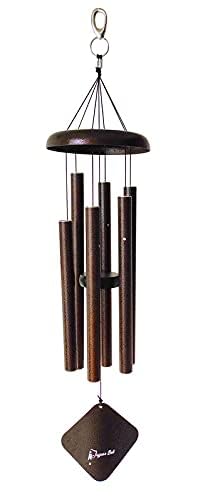 Jaguar bell 6 Aluminum Pipes/Rods Windchime with Good Sound for Positive Vibrations and Energy, Wind Chimes (6- Pipes, SIZE-28 Inch)-Antique Copper - Image 4