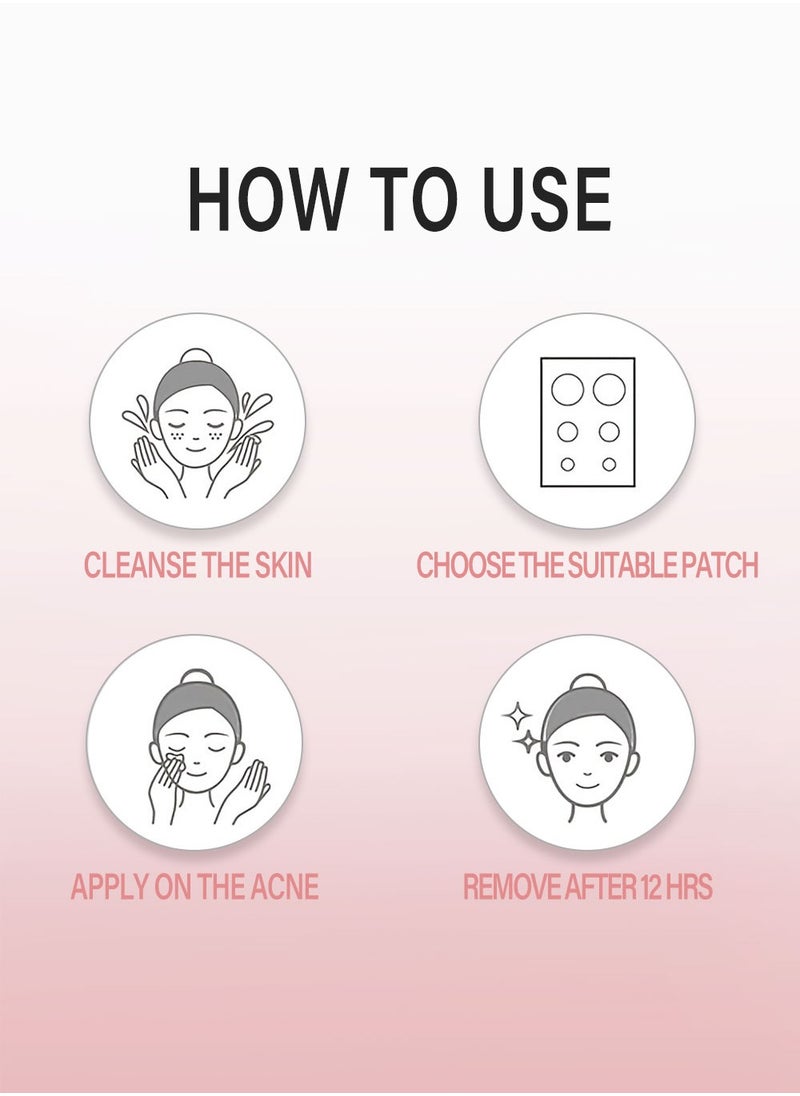 Kormesic - Pimple Patches for Face 64Pcs - Acne Pimple Patches with Hydrocolloid and Salicylic Acid - Star Pimple Patches for Covering Zits, Blemishes, Dark Spots - 36 Cute Shapes and Colors (#64, M) - Image 1