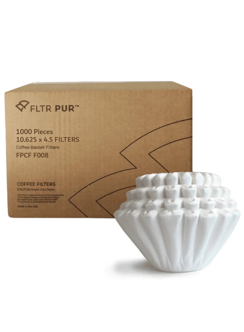 Coffee Filters for Fetco 10.625*4.5 FPCFF008-1000