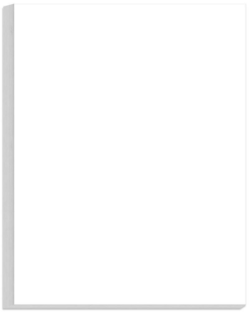 Yaridar 8.5" x 11" Printer Paper - 100 Sheets/200 Pages White Copy Paper, 20 lb Letter Size Papers Printing in Office/School/Home - Image 1