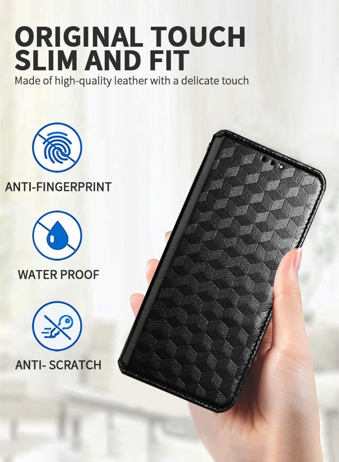 GROIC Compatible with Xiaomi 13 Pro 6.73'' Case,Premium Leather Wallet Case with Kickstand and Card Slots,Visual Stereoscopic Embossing Design Flip phone Shell for Xiaomi 13 Pro - Image 4