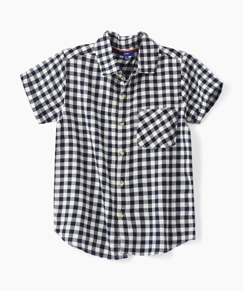 JAM BOYS CHEK SHORT SLEEVE SHIRT - Image 1