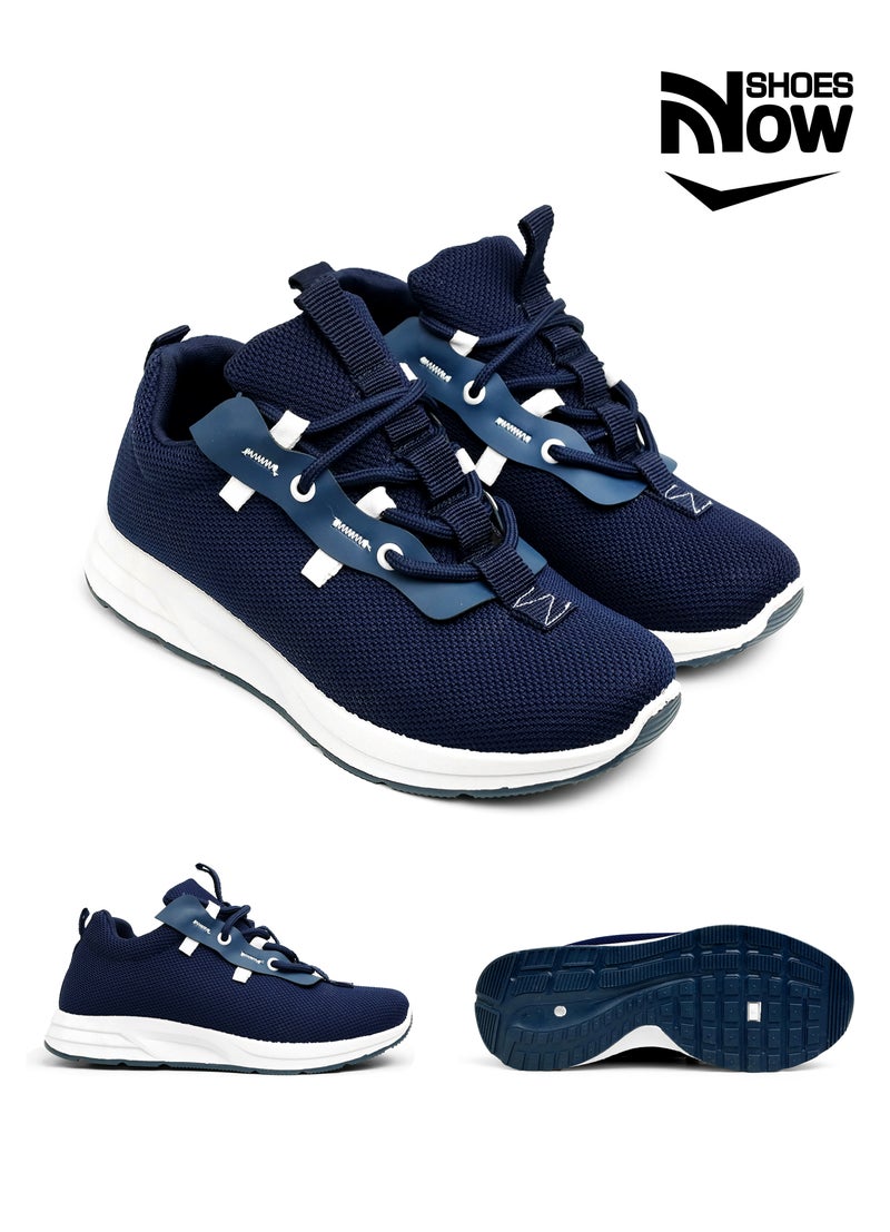 حذاء جري اكتيف فيت بمسامات للتهوية للرجال من ناو شوز، حذاء رياضي خفيف الوزن، D26