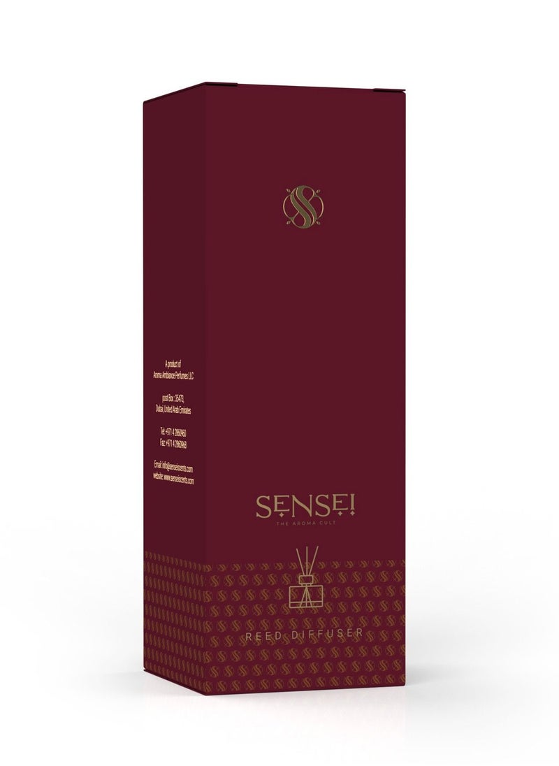 SENSEI - Red Fort Reed Diffusers for Home Fragrance, Reed Diffuser for Bathroom, Oil Diffuser Sticks, Reed Diffuser with Sticks, Reed Diffuser Oil Scented Sticks - Image 1