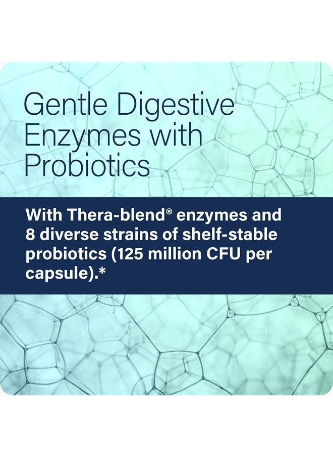 Enzyme Science Complete Digestion, 30 Capsules – Full Support for Digestive Health – for Occasional Gas, Bloating, and Indigestion – Probiotic for Men and Women – Digestive Enzyme Supplement  - Image 4