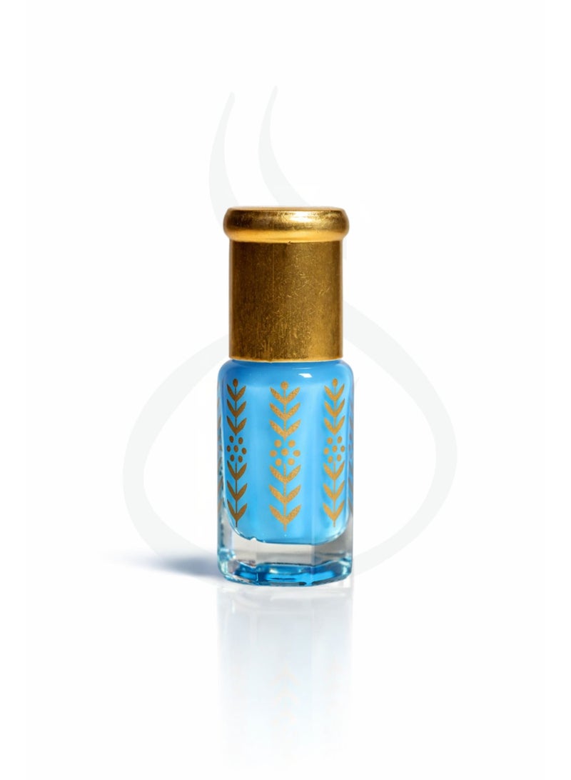 الخليج للعود مسك بودرة الأزرق زيت عطر فرنسي ثبات طويل برائحة مسك كثيفة