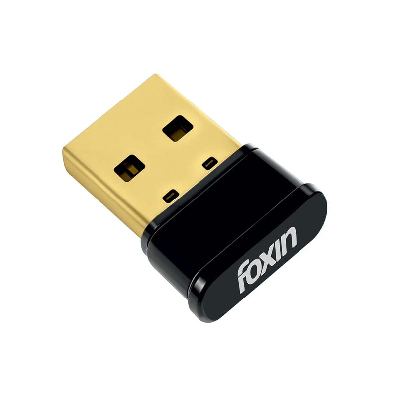 FOXIN Nano 150 mbps Wireless USB Wi-Fi Adapter for PC, Desktop, Laptop | Mini WiFi Dongle Compatible with Windows, Mac Os & Linux Kernel | Advanced Security WPA/WPA2 encryption Standards | 150 mbps - Image 1