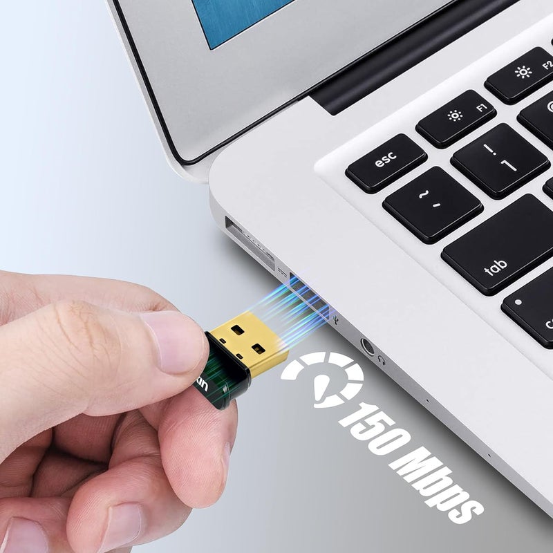 FOXIN Nano 150 mbps Wireless USB Wi-Fi Adapter for PC, Desktop, Laptop | Mini WiFi Dongle Compatible with Windows, Mac Os & Linux Kernel | Advanced Security WPA/WPA2 encryption Standards | 150 mbps - Image 3