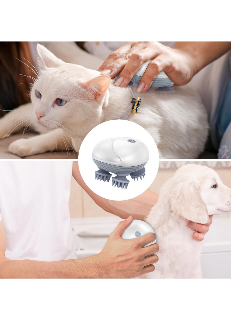 BTFMEI - Electric Scalp Massager Multifunctional Waterproof Head Massager With 96 Kneading Nodes Multifunctional Head Scratcher for Relief  Stress Relax - Image 1