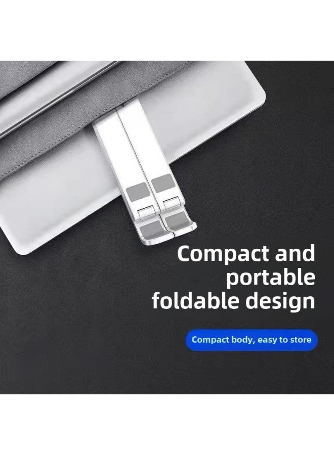 Laptop Stand Desktop Bracket Radiator Vertical Rack Liftable Folding Portable Mobile Phone Support Frame-Color:Black +13 + Color Box Storage Bag - Image 5